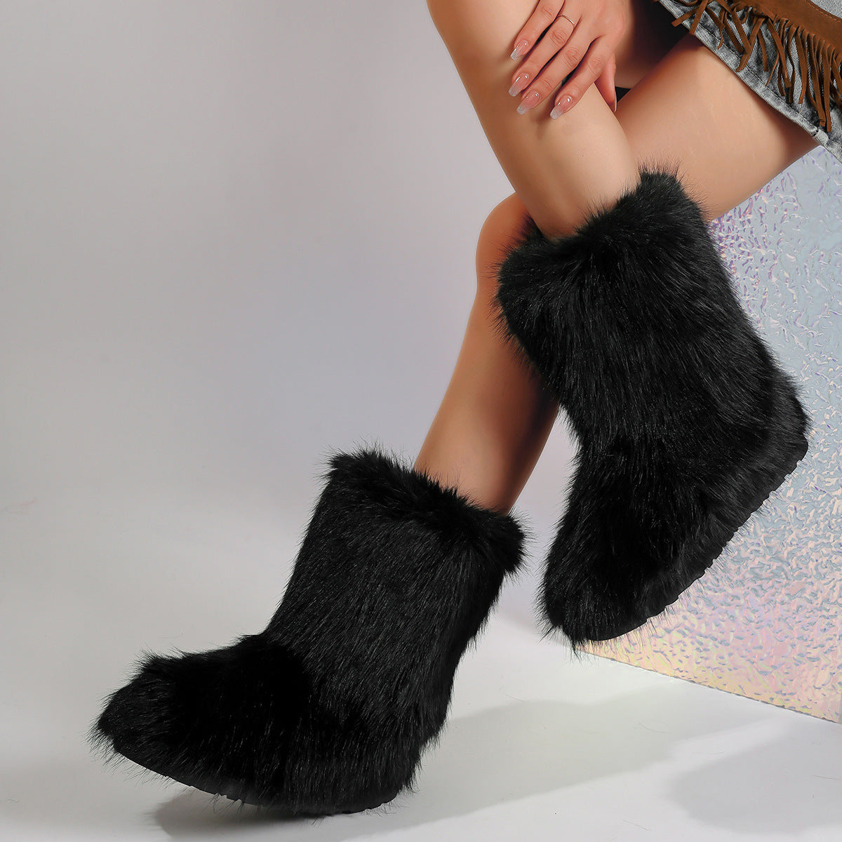 Waterproof Insulated Snow Boots