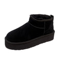 Platform Shearling Ankle Boots